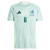 Maillot de Supporter Mexique Santiago Gimenez 11 Extérieur 2024 Pour Homme